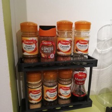 spice rack ducros home stand support display 3d print model - Mito3D