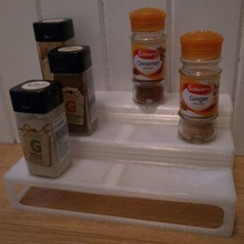 spice shelf warning bridging torture built home household rack 3d print model - Mito3D