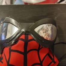 spider goggles oyun man Google maske hızlı hayret örümcek 3d print model - Mito3D