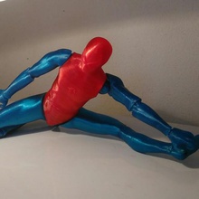 homem-aranha boneca articulada jogo o menino criança crianças jogar brinquedo aranha homem 3d print model - Mito3D