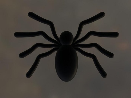 spider man emblema molde 3d print model - Mito3D
