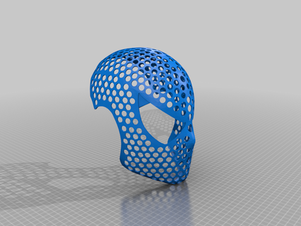 spider-man faceshell 20 raimi version face man shell spider spiderman accessories 3d print model - Mito3D