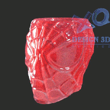 spider man vaso flores 3d print model - Mito3D