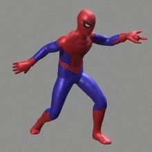 spider man eve dönüş takım elbise 001 res versiyon Kaptan kahraman Demir Adam hayret Örümcek akbaba insanlar 3d print model - Mito3D