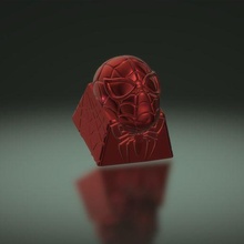 spider man klavye tuşu 3d print model - Mito3D