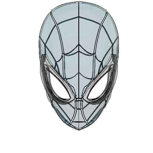 spider man mascarar 3D print model - Mito3D