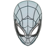 spider man maschera 3d print model - Mito3D