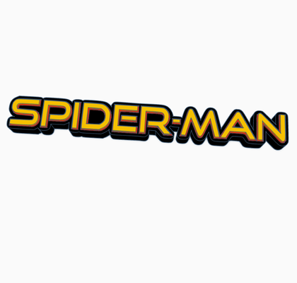 spider man mcu logo görüntüle by maniacmancave3d örümcek adam yenilmezler sonsuzluk savaş oyunsonu hayret çizgi roman kaptan amerika siyah panter thor raf dekor film insan mağarası sıcak oyuncaklar hasbro 3d print model - Mito3D
