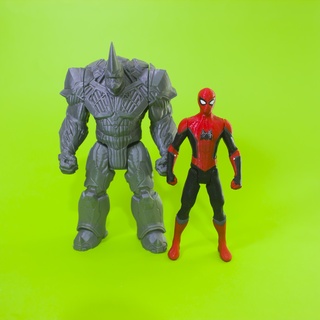 spider man rhinocéros impression endroit libre Jeu Hollande homme araignée merveille venin carnage Parker jouet articulé flexi figurine 3d print model - Mito3D