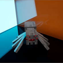 spider game minecraft 3d monster monsters gloss realistic unrealengine4 3d print model - Mito3D