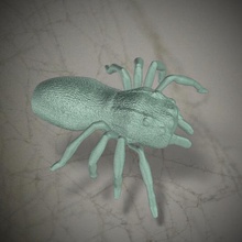spider home araigne moucheron squelette bivouac moustique 3d print model - Mito3D