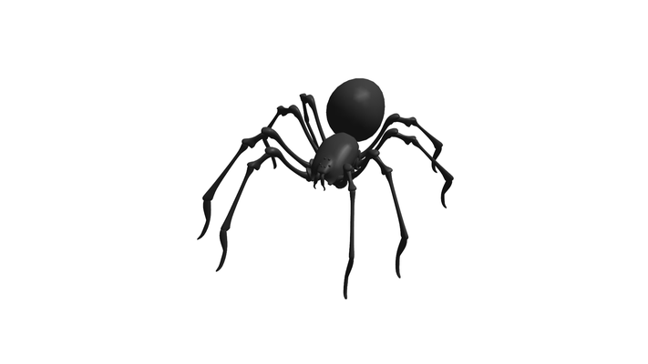 spinne kunst tier dekor dekorativ skulptur spielerisch dschungel vr meta metaverse ar mr gemischt wirklichkeit virtuelle realität erweiterte virtuell erweitert 3d print model - Mito3D