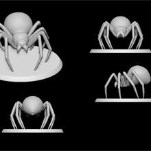 spider Spiel Kunst - Spielzeug miniaturen dnd moster 3d print model - Mito3D