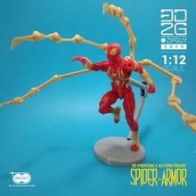 örümcek zırh tamamlayınız oyun Örümcek Adam spider man demirci Demir Peter Parker aksiyon şekil Figura 3d basılı yazıcı hayret efsaneler adam 3d print model - Mito3D