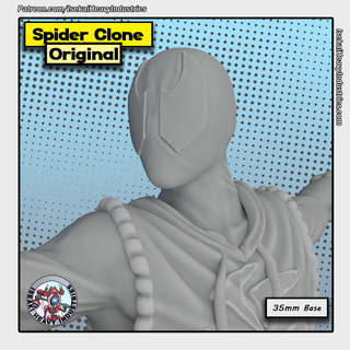 araña clon maravilla crisis protocolo ben riley spider man escarlata 3d print model - Mito3D