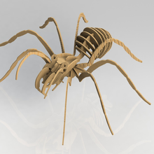 örümcek zanaat hayvan oyuncak komik Sanat ormancılık çocuk 3d print model - Mito3D