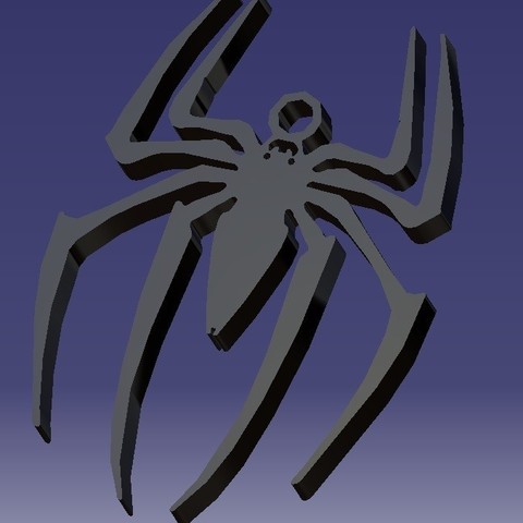 spider orecchini gioielli 3D print model - Mito3D