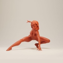 aranha gwen ventilador arte escultura estatueta menina 3d imprimível senhora mulher modelo pose impresso homem Aranha maravilha 3d print model - Mito3D