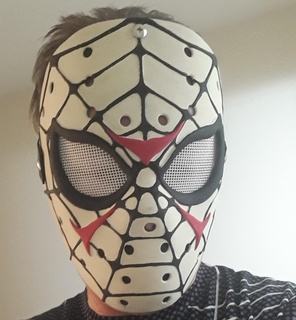 araignée jarret masque hockey Jason vorhees homme merveille Vendredi 13th visage couvrant 3d print model - Mito3D