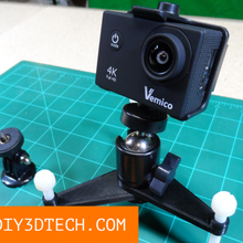 la gamba di spider b-roll supporto per fotocamera gadget macchina fotografica azione adattatore montaggio videocamera gopro mount sessione 3d print model - Mito3D