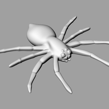 spider lure mold gadget fishing 3d print model - Mito3D