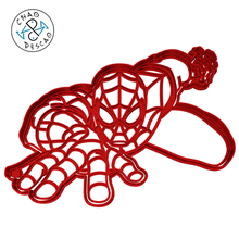 spider man - cookie cutter fondant polymer clay gadget animals pastry baking birthday 3d print model - Mito3D