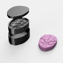 araña hombre bañera bomba molde vengadores sólido jabón 3d print model - Mito3D