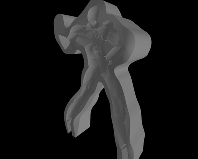 ragno uomo casting muffa spider man 3d print model - Mito3D