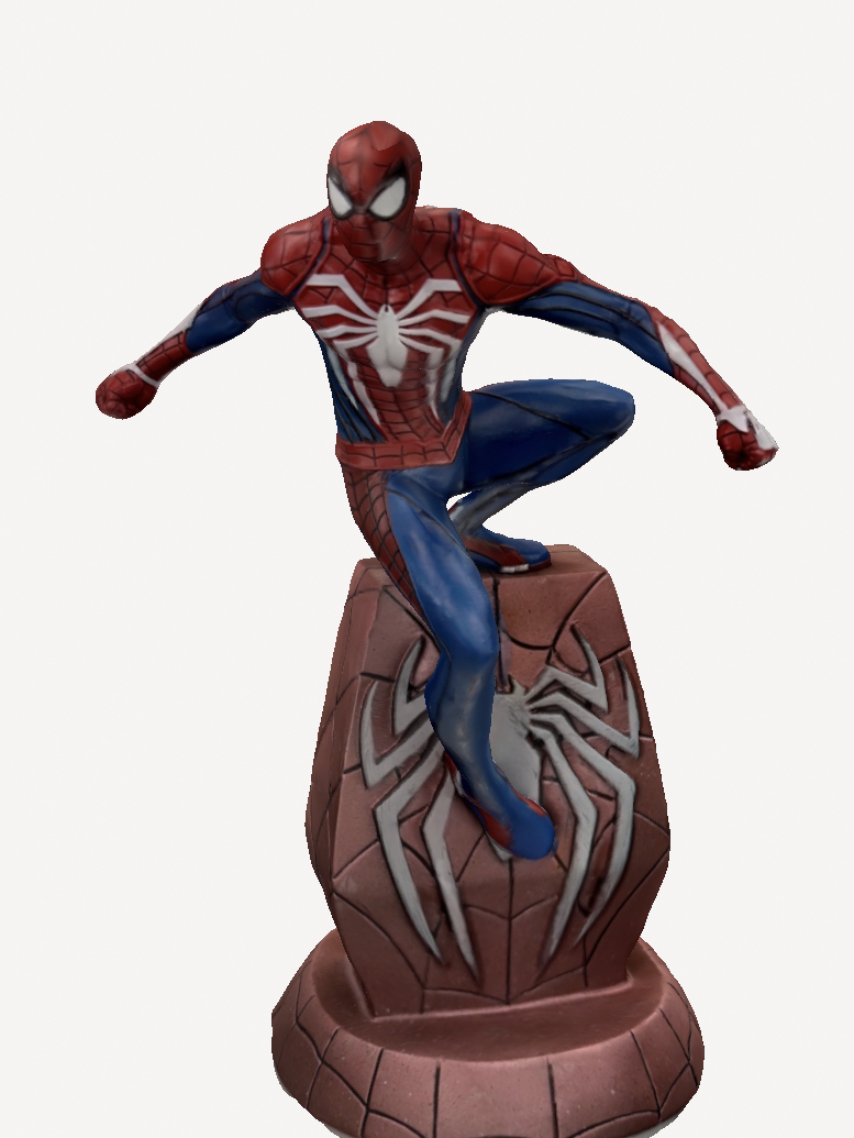 Spinne Figur Super Held 3D print model - Mito3D