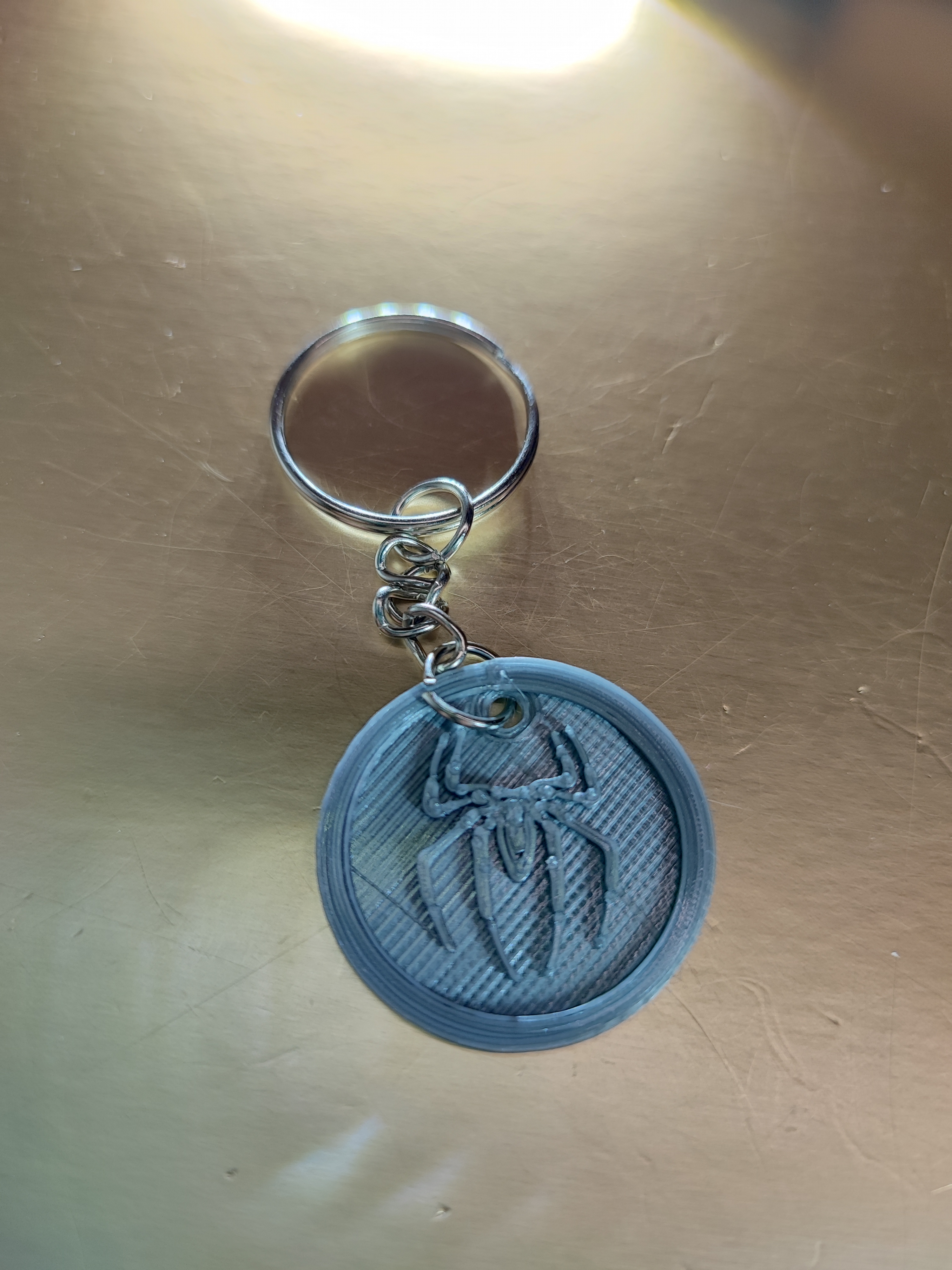 spider man key ring bricoloup 3d marvel 3D print model - Mito3D