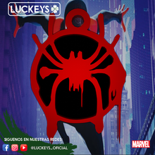 spider man miles morales spiderverse keychain 3d print model - Mito3D