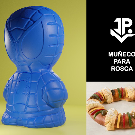 araignée homme fil rois gadget rosca Reyes poupée magiciens Noël singe 3D print model - Mito3D