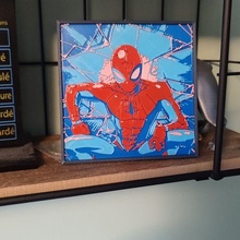 spider man type paint 10cm 10 cm 20cm 3d print model - Mito3D