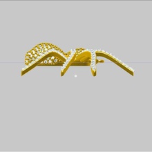 spider necklace design jewellery animal 3d print model - Mito3D
