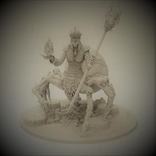 regina dei ragni gioco drow miniature ttrpg d&d dungeons dragons 3d print model - Mito3D