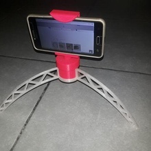 spider tripod cell phone useful design deco beauty 3d print model - Mito3D