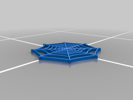 Spinne Netz 3d print model - Mito3D