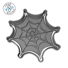 spider web - spiderman cookie cutter fondant polymer clay gadget man animals pastry baking birthday 3d print model - Mito3D