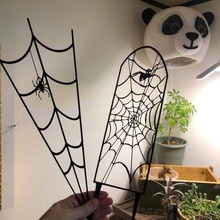 spider web trellis 2 pack halloween spooky witch goth 3d print model - Mito3D