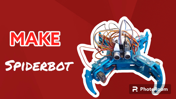 spiderbot arduino robot ragno robotica 3d print model - Mito3D