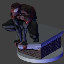 homme araignée merveille super héros venom carnage dc vengeurs 3d print model - Mito3D