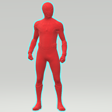 hombre araña maravilla Peter Parker milesmorales vengadores 3d print model - Mito3D