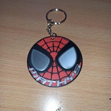 spiderman jewelry key keychain ring ripped spider 3d print model - Mito3D