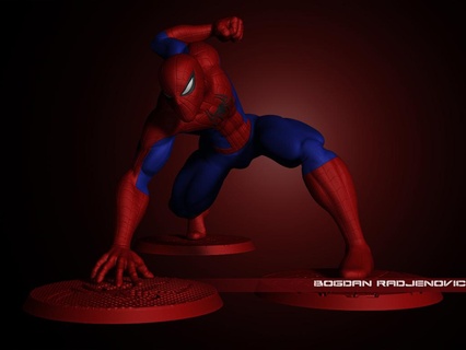 homem Aranha quadrinho Super heroi herói jogos brinquedos estatueta figura estátua colecionáveis wakanda filme personagem 3d print model - Mito3D