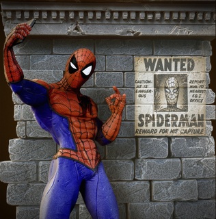 hombre araña maravilla mcu venga foto amenaza divertido gracioso 3d print model - Mito3D
