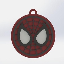 spiderman - keychain keichain marver games key 3d print model - Mito3D