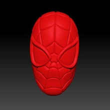 spiderman - mold bath bomb solid shampoo 3d print model - Mito3D