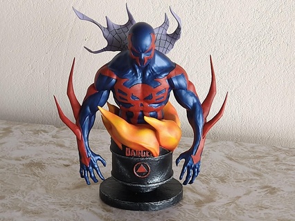 homme araignée 2099 spiderman2099 miguelohara bandes dessinées Marvel super héros sculpture 3d print model - Mito3D