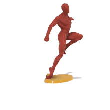 spiderman body figure 3d print model - Mito3D