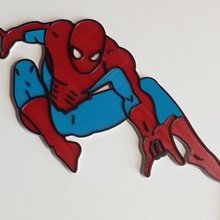 spiderman cake topper home avengers hero toy 3d print model - Mito3D